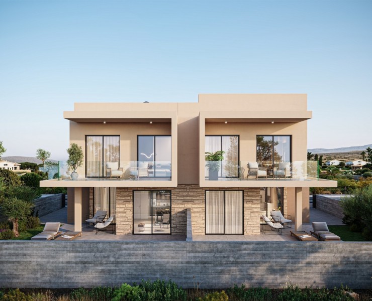 Geroskipou, Paphos Semi Detached Villa For Sale | C12399