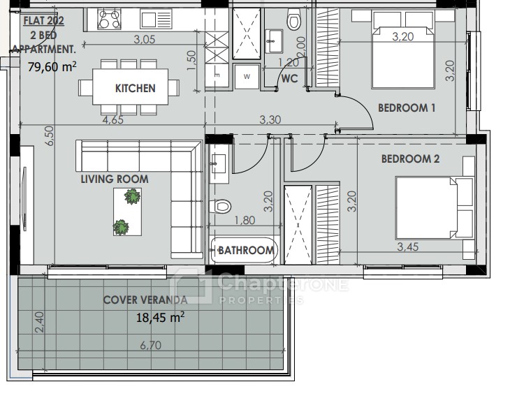 Apartment For Sale  in  Ypsonas