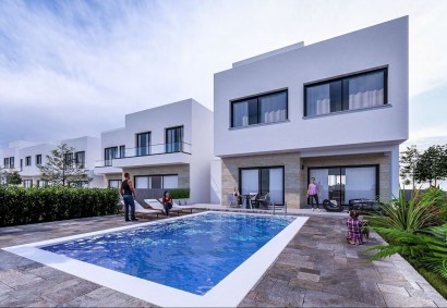 Agios Athanasios Semi Detached Villa For Sale | C7504