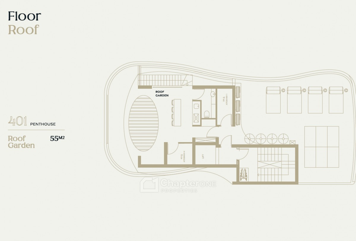Floor plan Roof
