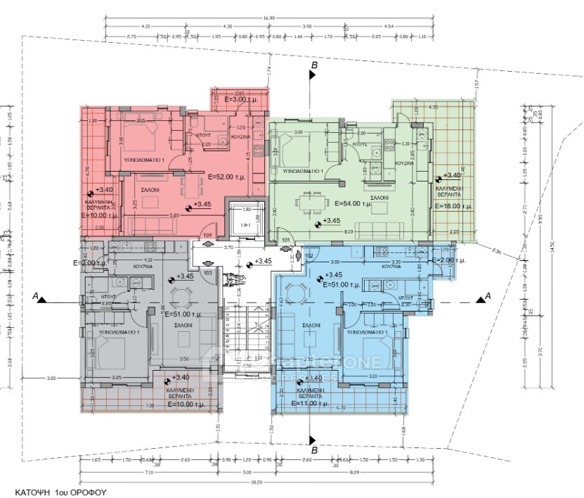 Melina Residence - For Sale Modern 1Bedroom Apartment in Lakatameia 