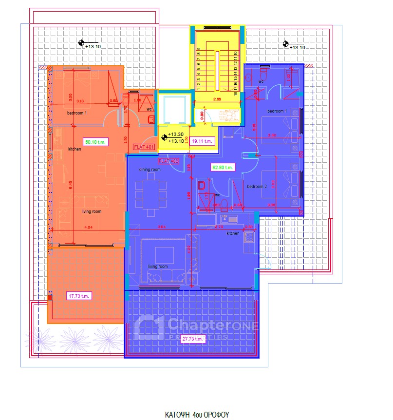 4th Floor Plan