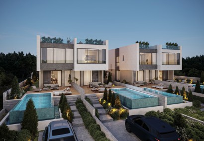 Chlorakas, Paphos Semi Detached Villa For Sale | C11343