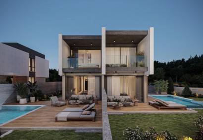 Chlorakas, Paphos Semi Detached Villa For Sale | C11344