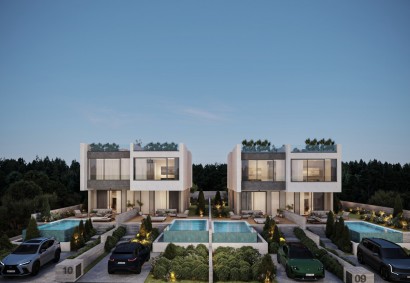 Chlorakas, Paphos Semi Detached Villa For Sale | C11345