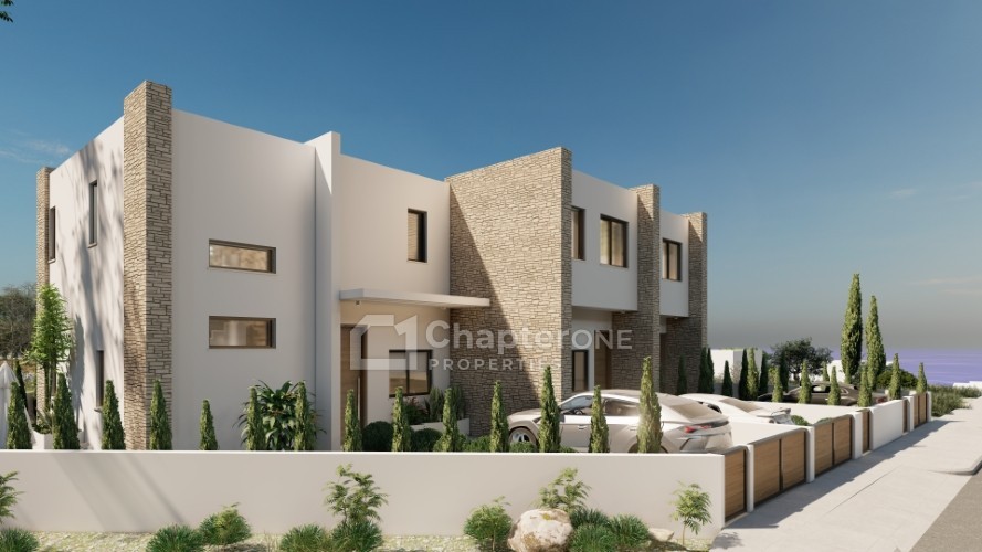 Semi Detached Villa For Sale  in  Peyia - Sea Caves