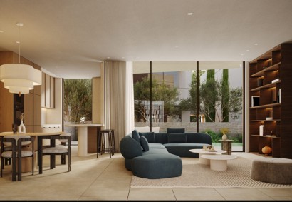 GSP Area, Nicosia Semi Detached Villa For Sale | C12035