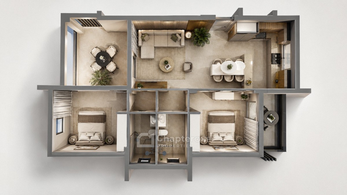 Apartment For Sale  in  Kato Paphos - Universal