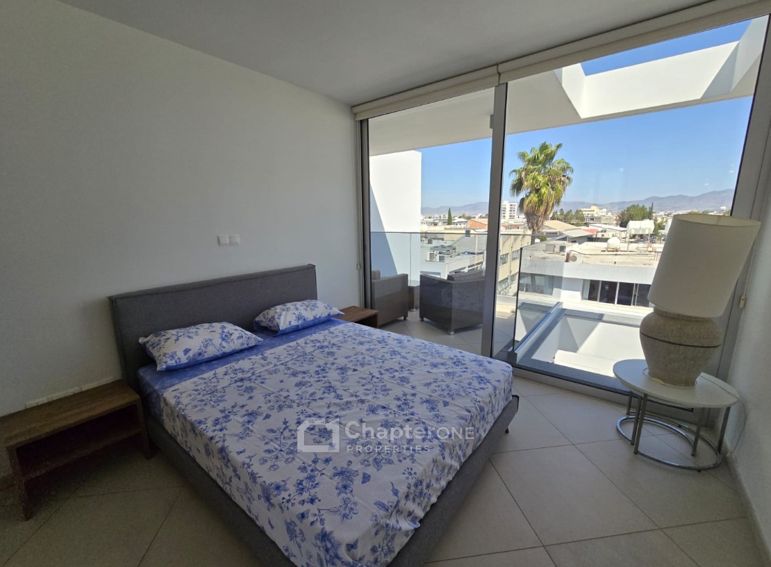 Penthouse For Rent  in  Egkomi - Makedonitissa