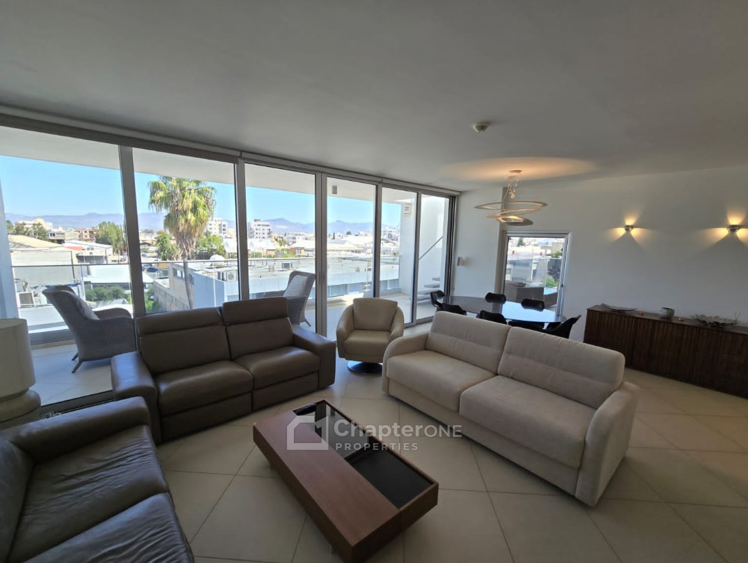 Penthouse For Rent  in  Egkomi - Makedonitissa