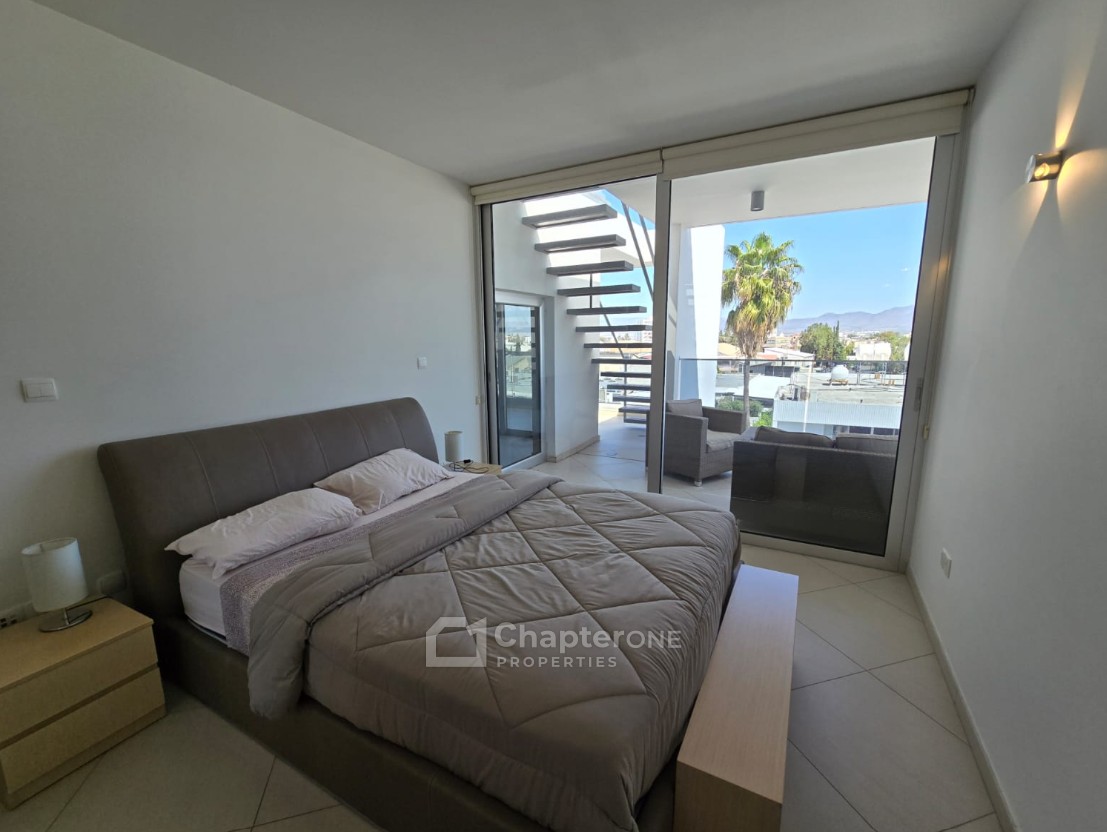 Penthouse For Rent  in  Egkomi - Makedonitissa