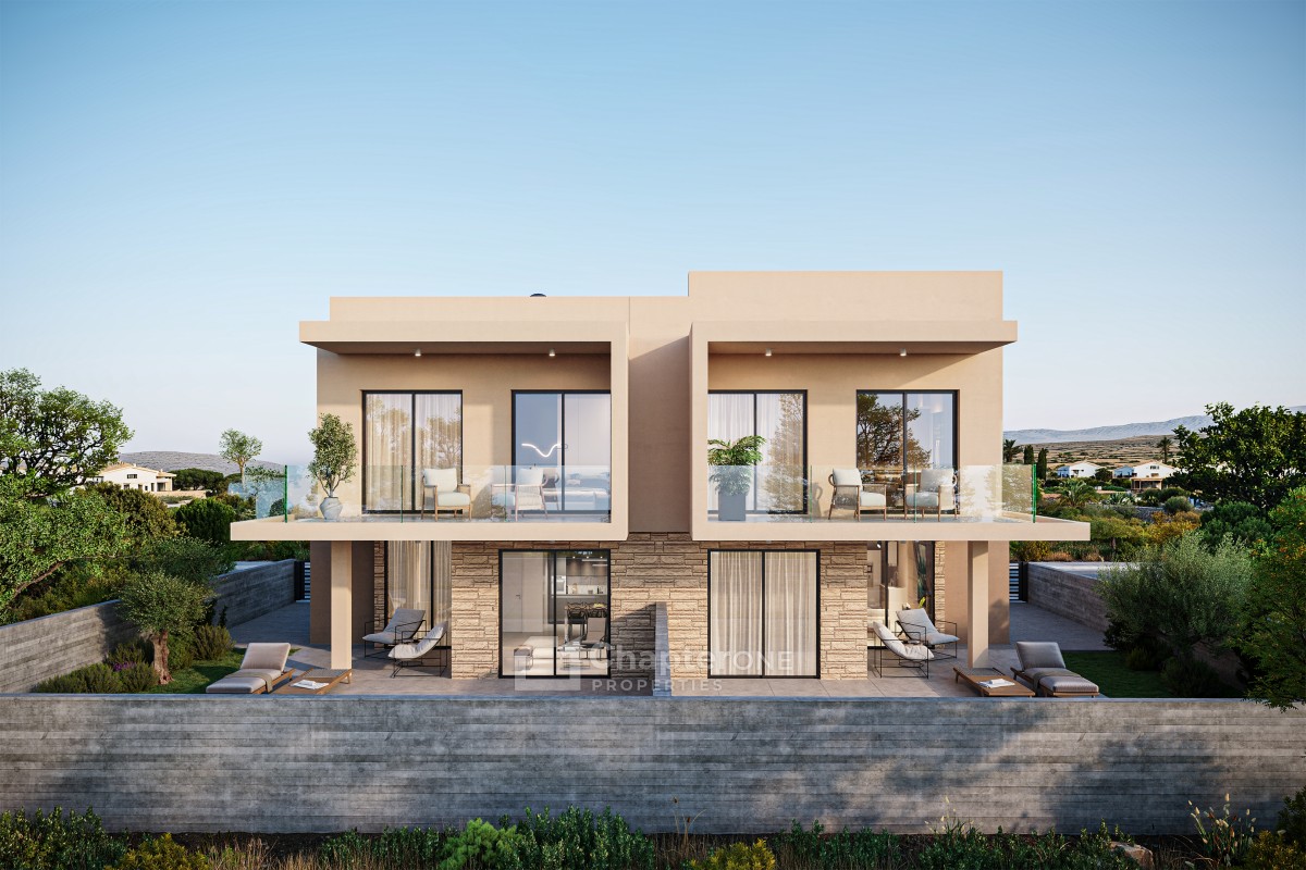 Semi Detached Villa For Sale  in  Geroskipou