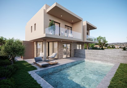 Geroskipou, Paphos Semi Detached Villa For Sale | C12387