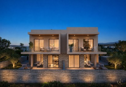 Geroskipou, Paphos Semi Detached Villa For Sale | C12398