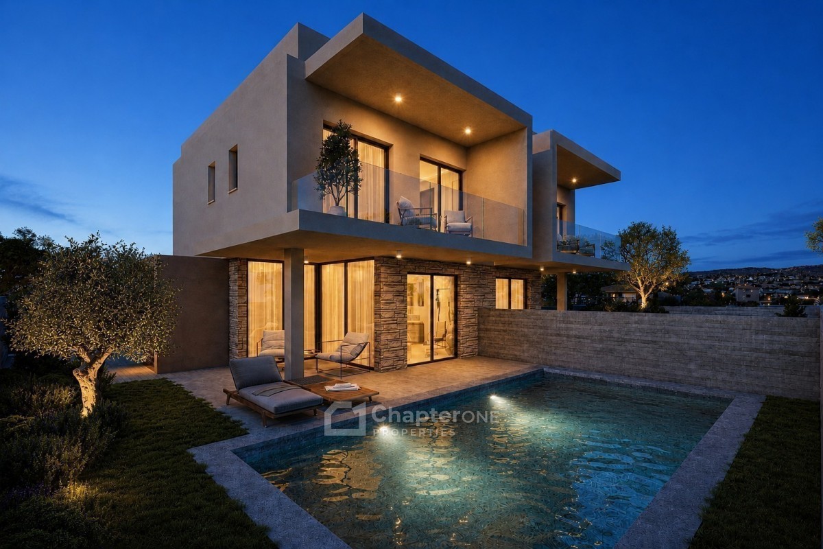 Semi Detached Villa For Sale  in  Geroskipou