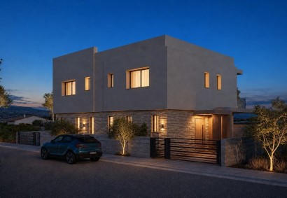 Geroskipou, Paphos Semi Detached Villa For Sale | C12401