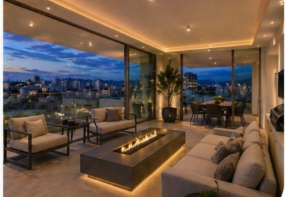 Agioi Omologites, Nicosia Penthouse For Sale | C12489
