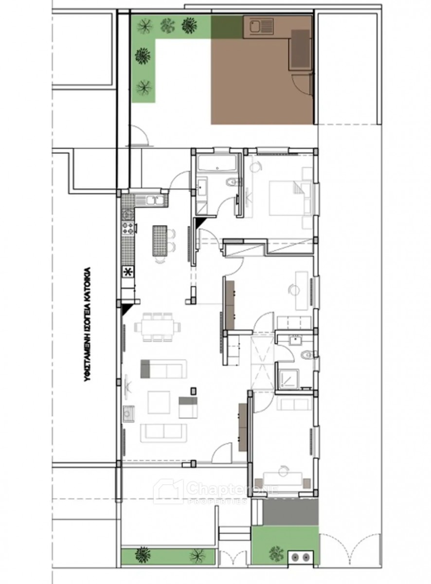 Semi Detached Villa For Rent  in  Strovolos - Stavros